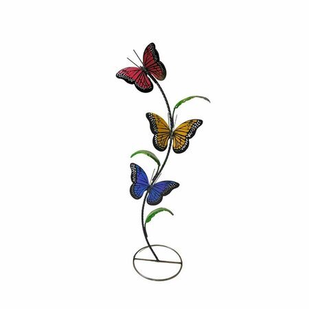BALCONY BEYOND Three Butterflies Metal Art for Dcor BA3737351